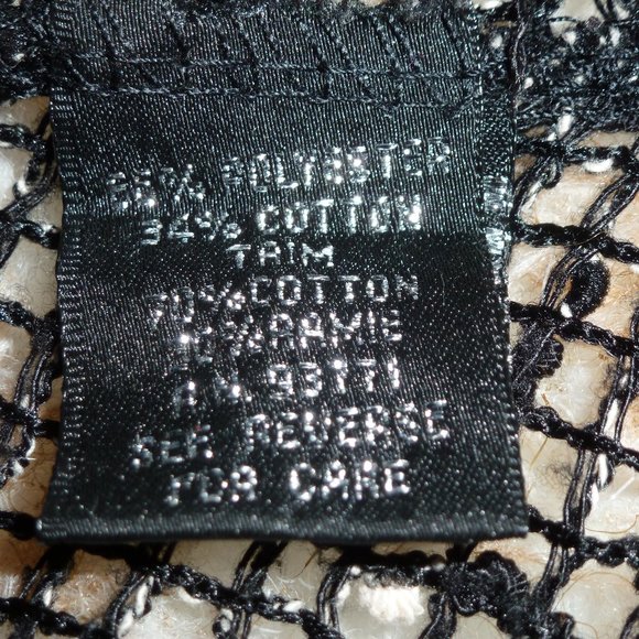 Unique Mirror Image knitted front button tunic top - Picture 8 of 12